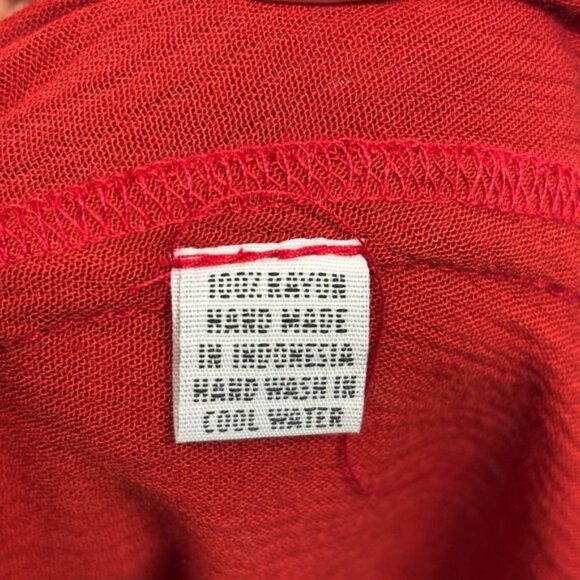 Lotus traders Maxi Dress M scoop neck Peasant Midevil cosplay babydoll witchy - Picture 4 of 6